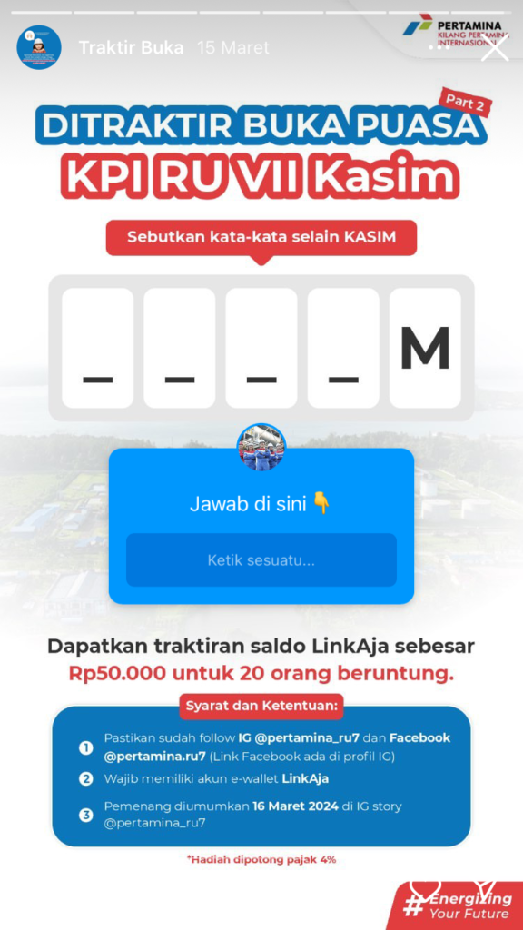 contoh story interaktif